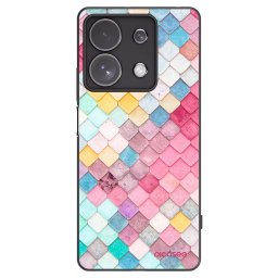 Fekete szilikon tok az alábbi mobiltelefonokra Xiaomi Redmi Note 13 Pro 4G - Colorful roof