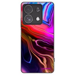 Fekete szilikon tok az alábbi mobiltelefonokra Xiaomi Redmi Note 13 Pro 4G - Electric
