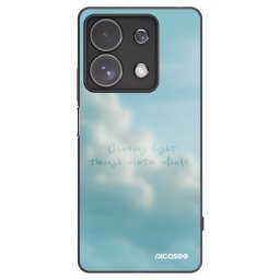 Fekete szilikon tok az alábbi mobiltelefonokra Xiaomi Redmi Note 13 Pro 4G - CHASiNG LIGHT