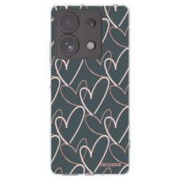 Átlátszó szilikon tok az alábbi mobiltelefonokra Xiaomi Redmi Note 13 Pro 4G - Lots of love