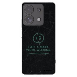 Átlátszó szilikon tok az alábbi mobiltelefonokra Xiaomi Redmi Note 13 Pro 4G - LEFT A MARK