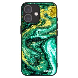 ULTIMATE CASE Apple iPhone 16 - készülékre - Green Gold