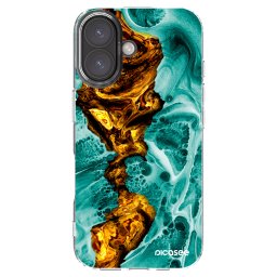 Átlátszó szilikon tok az alábbi mobiltelefonokra Apple iPhone 16 - Goldsky