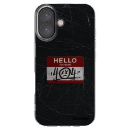 Átlátszó szilikon tok az alábbi mobiltelefonokra Apple iPhone 16 - HELLO 404