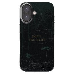 Átlátszó szilikon tok az alábbi mobiltelefonokra Apple iPhone 16 - DON´T TAG