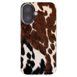 Átlátszó szilikon tok az alábbi mobiltelefonokra Apple iPhone 16 - Rust