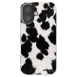 Átlátszó szilikon tok az alábbi mobiltelefonokra Apple iPhone 16 - Black Moo