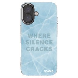 Átlátszó szilikon tok az alábbi mobiltelefonokra Apple iPhone 16 - SILENCE