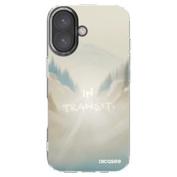 Átlátszó szilikon tok az alábbi mobiltelefonokra Apple iPhone 16 - IN TRANSIT