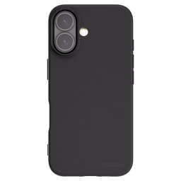 Fekete szilikon tok az alábbi mobiltelefonokra Apple iPhone 16 - Clear