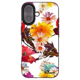 Fekete szilikon tok az alábbi mobiltelefonokra Apple iPhone 16 - Meadow