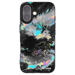 Fekete szilikon tok az alábbi mobiltelefonokra Apple iPhone 16 - Magnetic