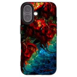 Fekete szilikon tok az alábbi mobiltelefonokra Apple iPhone 16 - Universe