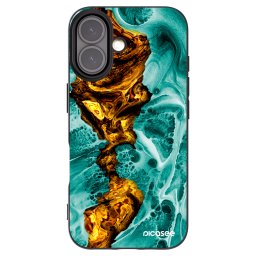 Fekete szilikon tok az alábbi mobiltelefonokra Apple iPhone 16 - Goldsky