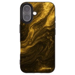 Fekete szilikon tok az alábbi mobiltelefonokra Apple iPhone 16 - Black