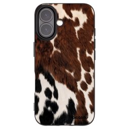 Fekete szilikon tok az alábbi mobiltelefonokra Apple iPhone 16 - Rust