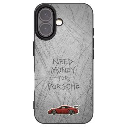 Fekete szilikon tok az alábbi mobiltelefonokra Apple iPhone 16 - Garage Scratch