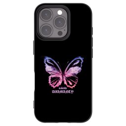 Fekete szilikon tok az alábbi mobiltelefonokra Apple iPhone 16 Pro - Diamanty Purple