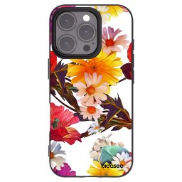 Fekete szilikon tok az alábbi mobiltelefonokra Apple iPhone 16 Pro - Meadow