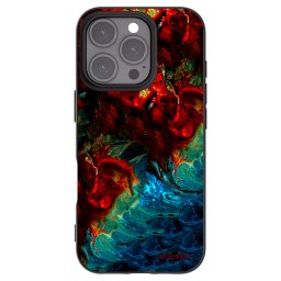 Fekete szilikon tok az alábbi mobiltelefonokra Apple iPhone 16 Pro - Universe