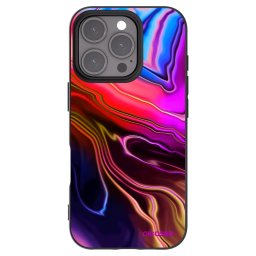 Fekete szilikon tok az alábbi mobiltelefonokra Apple iPhone 16 Pro - Electric