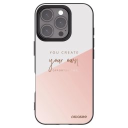 Fekete szilikon tok az alábbi mobiltelefonokra Apple iPhone 16 Pro - You create your own opportunities