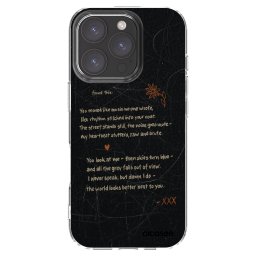 Átlátszó szilikon tok az alábbi mobiltelefonokra Apple iPhone 16 Pro - POET