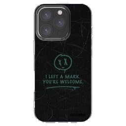 Átlátszó szilikon tok az alábbi mobiltelefonokra Apple iPhone 16 Pro - LEFT A MARK