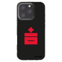 Átlátszó szilikon tok az alábbi mobiltelefonokra Apple iPhone 16 Pro - Le Plastenciaga