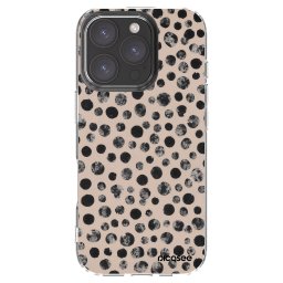 Átlátszó szilikon tok az alábbi mobiltelefonokra Apple iPhone 16 Pro - Dots