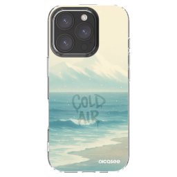 Átlátszó szilikon tok az alábbi mobiltelefonokra Apple iPhone 16 Pro - COLD AIR