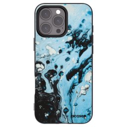 Fekete szilikon tok az alábbi mobiltelefonokra Apple iPhone 16 Pro Max - Organic blue