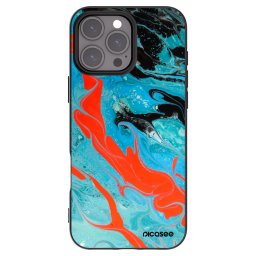 Fekete szilikon tok az alábbi mobiltelefonokra Apple iPhone 16 Pro Max - Blue Magma