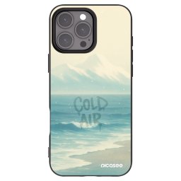 Fekete szilikon tok az alábbi mobiltelefonokra Apple iPhone 16 Pro Max - COLD AIR