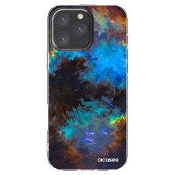 Átlátszó szilikon tok az alábbi mobiltelefonokra Apple iPhone 16 Pro Max - Space