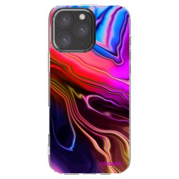 Átlátszó szilikon tok az alábbi mobiltelefonokra Apple iPhone 16 Pro Max - Electric