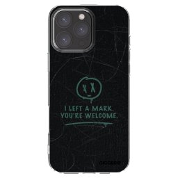 Átlátszó szilikon tok az alábbi mobiltelefonokra Apple iPhone 16 Pro Max - LEFT A MARK