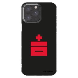 Átlátszó szilikon tok az alábbi mobiltelefonokra Apple iPhone 16 Pro Max - Le Plastenciaga