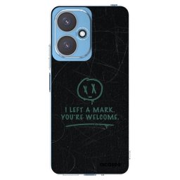 Átlátszó szilikon tok az alábbi mobiltelefonokra Xiaomi Redmi 13C 5G - LEFT A MARK