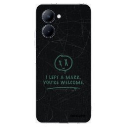 Átlátszó szilikon tok az alábbi mobiltelefonokra Realme C33 (2023) - LEFT A MARK