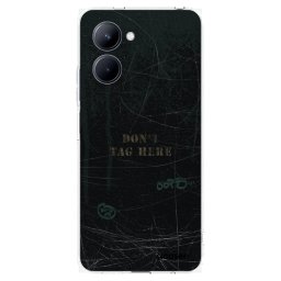 Átlátszó szilikon tok az alábbi mobiltelefonokra Realme C33 (2023) - DON´T TAG