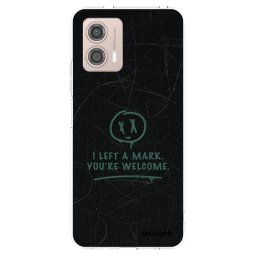 Átlátszó szilikon tok az alábbi mobiltelefonokra Motorola Moto G53 5G - LEFT A MARK