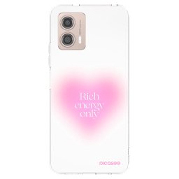 Átlátszó szilikon tok az alábbi mobiltelefonokra Motorola Moto G53 5G - Rich Energy