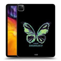 Fekete szilikon tok az alábbi táblagépre Apple iPad Pro 11" 2024 (7.gen.) - Diamanty Blue