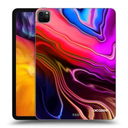 Fekete szilikon tok az alábbi táblagépre Apple iPad Pro 11" 2024 (7.gen.) - Electric