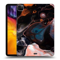 Fekete szilikon tok az alábbi táblagépre Apple iPad Pro 11" 2024 (7.gen.) - Cream