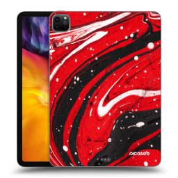 Fekete szilikon tok az alábbi táblagépre Apple iPad Pro 11" 2024 (7.gen.) - Red black