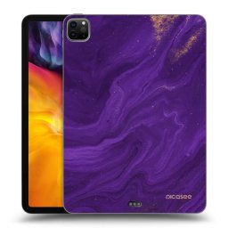 Fekete szilikon tok az alábbi táblagépre Apple iPad Pro 11" 2024 (7.gen.) - Purple
