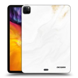 Fekete szilikon tok az alábbi táblagépre Apple iPad Pro 11" 2024 (7.gen.) - White