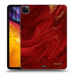 Fekete szilikon tok az alábbi táblagépre Apple iPad Pro 11" 2024 (7.gen.) - Red